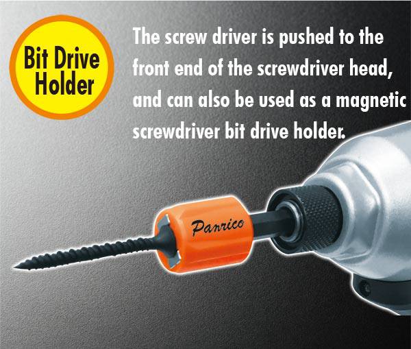 Magnetize& Demagnetize Magnetic Screwdriver Bit Drive Holder