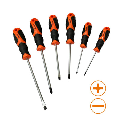 6pcs Screwdriver Set with Dual Color