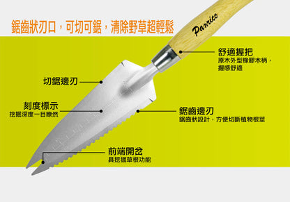 3-in-1 Multi-functional Gardening Trowel(JG-MW058340(3))