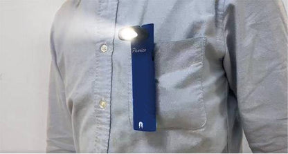 3W Pocket 180 Degree Rotating Head Magnetic LED Flashlight(Blue)