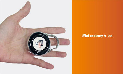 2M Mini Colorful Tape Measure with Hook