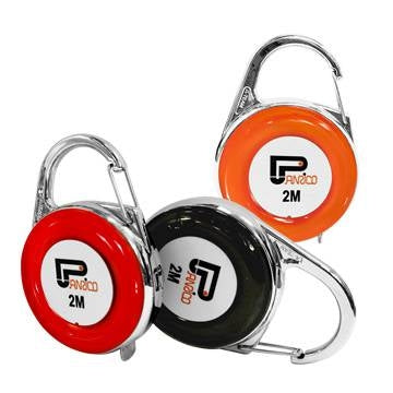 2M Mini Colorful Tape Measure with Hook