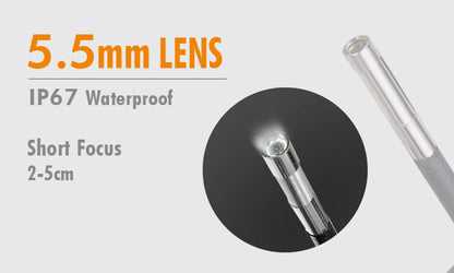 PST-2486 Portable Industrial Endoscope Waterproof Borescope Inspection Camera